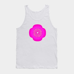 Plant Grow Eat Repeat (Pink) By Abby Anime(c) Tank Top